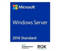 Брошюра с диском HPE MS Windows Server 2016 (16 ядер) Std ROK En (871148-B21)