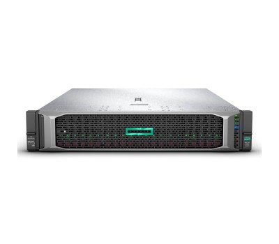 Сервер HPE ProLiant DL385 Gen10/ AMD EPYC 7452 (32С/ 128MB)/ 16GB/ noHDD (up 24SFF)/ noODD/ P408i-a/ 4x 1GbE/ 1x 800W (up 2) (P16693-B21)